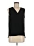 Theory Black Sleeveless Blouse Size M - photo 1