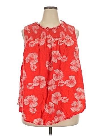 Ava & Viv Sleeveless Blouse (view 1)