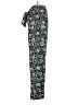 Blue Rain 100% Rayon Floral Black Casual Pants Size S - photo 5