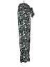 Blue Rain 100% Rayon Floral Black Casual Pants Size S - photo 4
