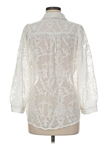 Forever That Girl for Anthropologie 3/4 Sleeve Blouse (view 2)