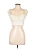 Unbranded Ivory Sleeveless Blouse Size L - photo 1