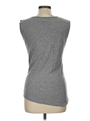 Madewell Speckled Twist Tunic Tank Top (view 2)