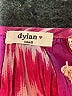 Dylan 100% Cotton Pink 3/4 Sleeve Blouse Size S - photo 7