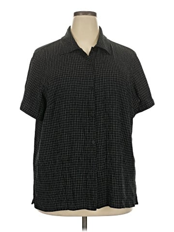 Liz Claiborne Short Sleeve Button-Down Shirt (view 1)
