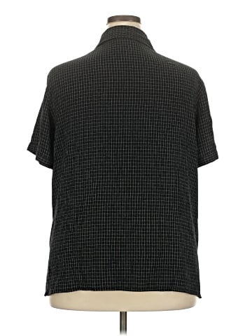 Liz Claiborne Short Sleeve Button-Down Shirt (view 2)