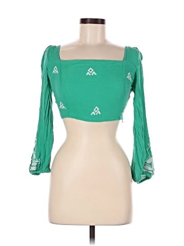 En Creme 3/4 Sleeve Top (view 1)