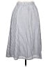 Talbots Stripes Gray Casual Skirt Size 16 - photo 1