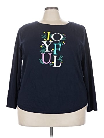 Talbots 3/4 Sleeve T-Shirt (view 1)