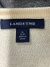 Lands' End Ivory Cardigan Size M - photo 7