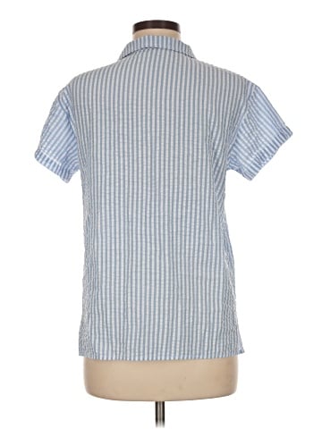 Unbranded Short Sleeve Button-Down Shirt (view 2)