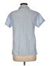 Unbranded Stripes Blue Short Sleeve Button-Down Shirt Size M - photo 2