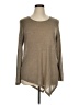 Say What? Tan Long Sleeve Top Size XL - photo 1