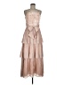 Shoshanna 100% Polyester Tan Cocktail Dress Size 6 - photo 1