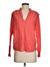 J.Crew 100% Cotton Orange Long Sleeve Blouse Size S - photo 1