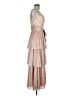 Shoshanna 100% Polyester Tan Cocktail Dress Size 6 - photo 4