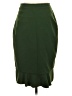HD in Paris Solid Green Formal Skirt Size 4 - photo 2