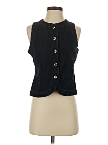 Zara Sleeveless Button-Down Shirt (view 1)