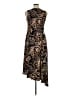 C established 1946 Paisley Black Cocktail Dress Size 16W - photo 2