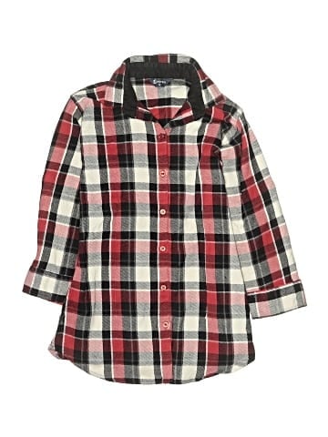 Petra Fashions 3/4 Sleeve Button-Down Shirt (view 1)