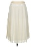 Chelsea28 100% Polyester Solid Ivory Formal Skirt Size S - photo 1