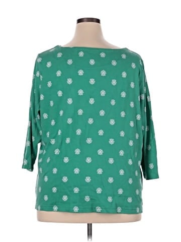 Croft & Barrow 3/4 Sleeve T-Shirt (view 2)