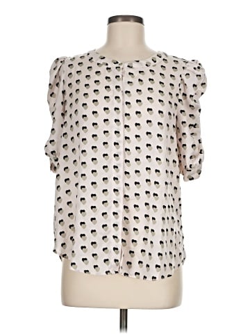 Rose + Olive Short Sleeve Blouse (view 1)