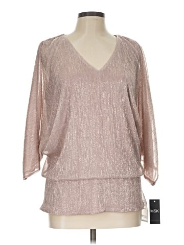 MSK 3/4 Sleeve Blouse (view 1)