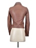 ALLSAINTS 100% Leather Brown Leather Jacket Size 6 - photo 2