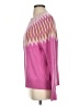 Ann Taylor LOFT Chevron-herringbone Pink Pullover Sweater Size S - photo 5