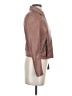 ALLSAINTS 100% Leather Brown Leather Jacket Size 6 - photo 4