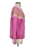 Ann Taylor LOFT Chevron-herringbone Pink Pullover Sweater Size S - photo 4