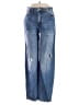 Pilcro Hearts Blue Jeans Size 25 waist - photo 1