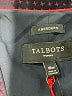 Talbots 100% Cotton Houndstooth Burgundy Blazer Size 18 - photo 6