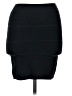BCBGMAXAZRIA Solid Black Casual Skirt Size XS - photo 1