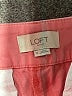 Ann Taylor LOFT Outlet Solid Pink Shorts Size 14 - photo 3