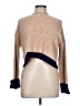 Say What? Color Block Tan Pullover Sweater Size L - photo 1