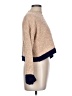 Say What? Color Block Tan Pullover Sweater Size L - photo 4