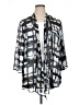 JM Collection 100% Polyester Silver Kimono Size XL - photo 1