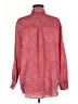 Zara Print Red Long Sleeve Button-Down Shirt Size M - photo 2