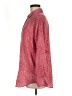 Zara Print Red Long Sleeve Button-Down Shirt Size M - photo 5