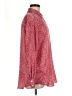 Zara Print Red Long Sleeve Button-Down Shirt Size M - photo 4