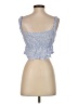 Skylar + Madison 100% Rayon Blue Sleeveless Blouse Size S - photo 2