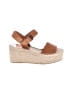Soludos 100% Leather Tan Wedges Size 9 1/2 - photo 1