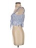 Skylar + Madison 100% Rayon Blue Sleeveless Blouse Size S - photo 5