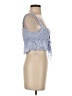 Skylar + Madison 100% Rayon Blue Sleeveless Blouse Size S - photo 4