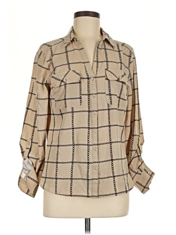 Adrienne Vittadini Long Sleeve Blouse (view 1)