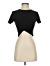 Zara Black Short Sleeve Top Size XS - photo 1