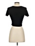 Zara Black Short Sleeve Top Size XS - photo 2