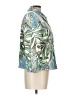 Harve Benard Print Green Blazer Size 10 - photo 4